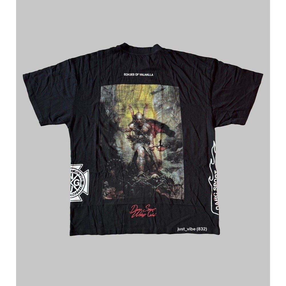 Darc Sport Echoes Of Valhalla “Hereafter” Side By Side Tee Men’s Large NWOT